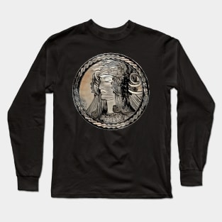 Framed Dream of Vitrail Pour la facade de la Boutique Fouquet Long Sleeve T-Shirt